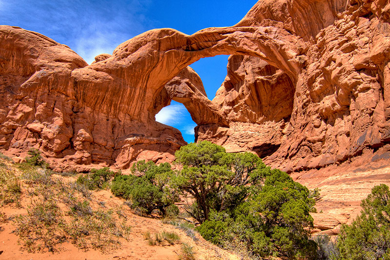 Double Arch im Arches NP